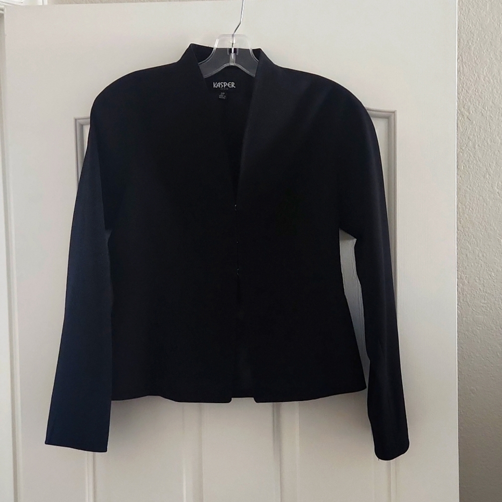 Kasper 3 Hook Jacket Black Size 2P